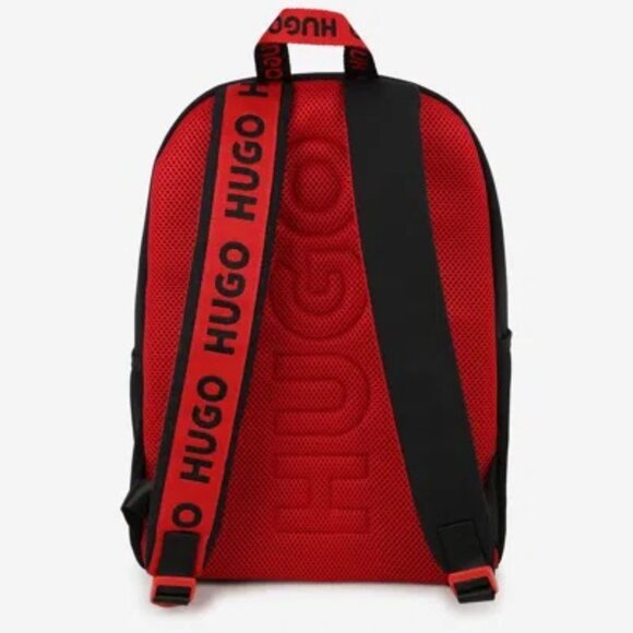 NWT Hugo Kids unisex Thunderstorm Backpack In Black - Picture 3 of 8
